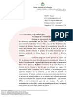 Fallo Sala I de La Cámara Federal S/bonadio Apartamiento Causa Hotesur