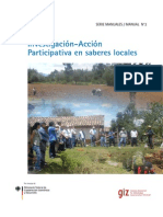 Investigacion Accion Participativa en Saberes Locales