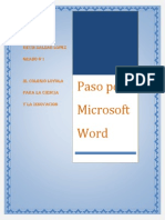 Paso Por Microsoft Word PDF