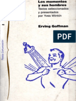Goffman Erving - Los Momentos Y Sus Hombres