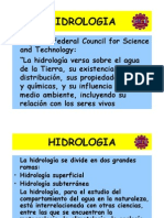 Hidrologia Definicion