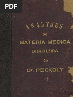 PECKOLT Analyses de Materia Medica 1868