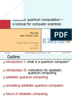 Adiabatic Quantum Computation - A Tutorial For Computer Scientists