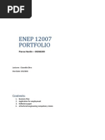 ENEP12007 Portfolio