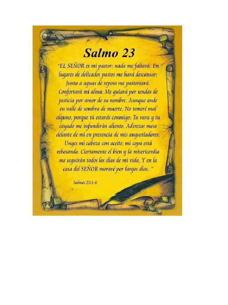 Salmo 23:1-6 - Bíblia