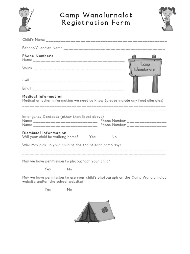 Campregistration | PDF
