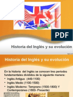 Historia Del Inglés