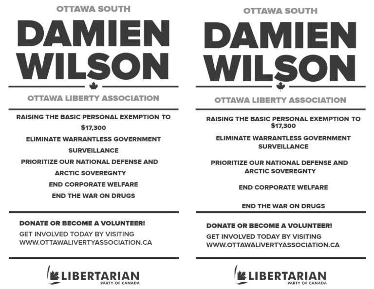 Ottawa Liberty Association Initiatives | PDF