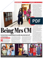 Being Mrs.cm - Mumbai Mirror 12Apr2015