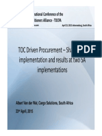 TOC in Procurement - Albert - 16 TOCPA - April 2015 - South Africa - With Correction