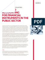 BDO a Guide to Accounting for Financial Instruments in the Public Sector 2011