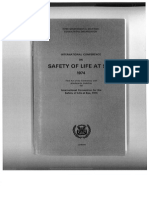 SOLAS 1974 Final Act and Convention With Proces Bverbal of Rectification of 22 December 1982
