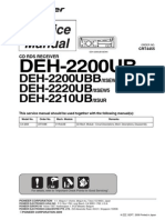 service manual pioneer_deh-2200_2210_2220ub