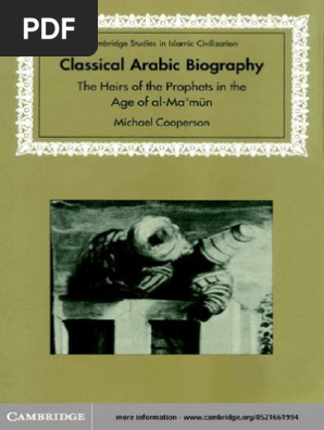 Cooperson_Classical Arabic Biography