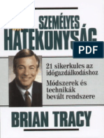 Brian Tracy - Személyes Hatékonyság