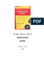 Agile Manager Series: Delegating Work