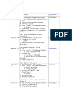 Sample Lesson Plan