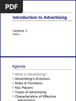Introduction to Advertising