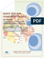 Tests For Checking Purity of Food Items (16-08-2012) PDF