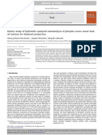 Kinetic Study of Hydroxide-Catalyzed Methanolysis of Jatropha Curcas-Waste Food Oil Mixture For Diesel Production PDF