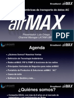 Webinar: Airmax, soluciones Wi-Fi de transporte de datos AC