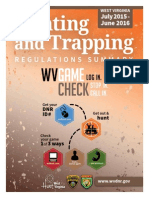 Download 2015-2016 West Virginia Hunting and Trapping Regulations Summary by AmmoLand Shooting Sports News SN271833815 doc pdf