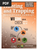 Download 2015-2016 West Virginia Hunting and Trapping Regulations Summary by AmmoLand Shooting Sports News SN271833815 doc pdf