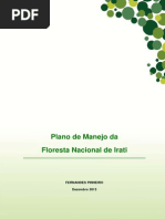 Plano de Manejo da FLONA de Irati - vol 1