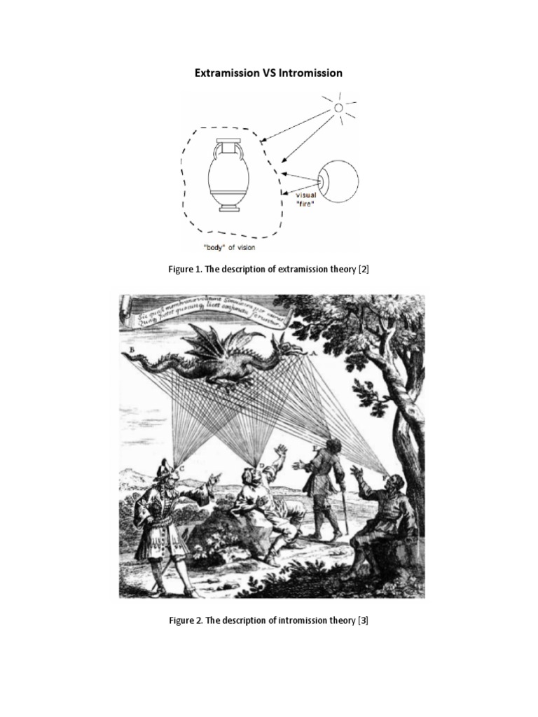 Extramission VS Intromission | Visual Perception | Eye