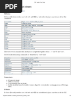 SAN Switch Cheat Sheet