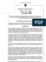 Decreto 126 - 2010