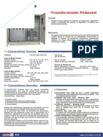 Ficha Tecnica Transformador Pedestal PDF