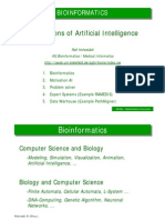 AI Application Bioinformatics