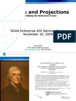 Datums and Projections NOS GIS 2