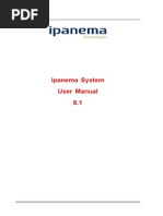 Ipanema System User Manual 8.1