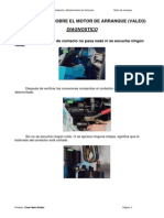 Intervención Sobre El Motor de Arranque