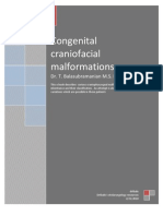 Congenital Craniofacial Malformations