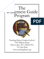Teaching Drum Outdoor School - Wilderness Guide Program