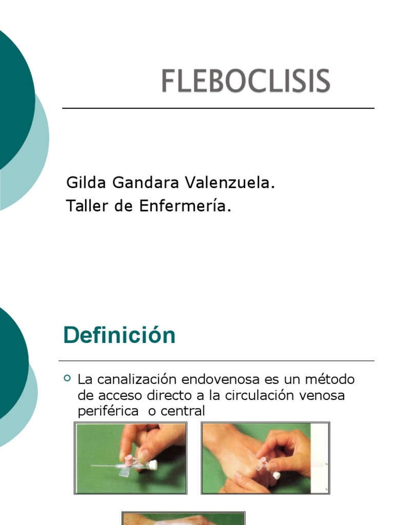 fleboclisis