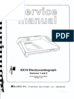 Manual Servicio Ekg Burdick Ek10 PDF