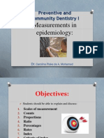 Measurements in Epidemiologyi PDF