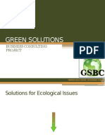 Green Solutions: Business Consulting Project