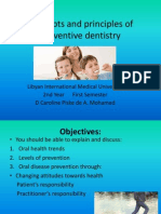 1.Concepts and Principles of Preventive Dentistry