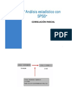 Correlación Parcial (SPSS)