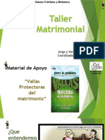 Taller Matrimonial 1