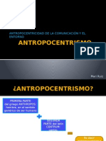 ANTROPOCENTRISMO