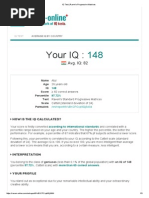 CAIT | PDF | Wechsler Adult Intelligence Scale | Cognition