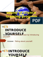 Sound of Silence Training Program