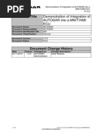 Autosar TR Integrationintommthmiecu