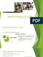 Sports Industry in India: A Special Focus On Foreign Trade